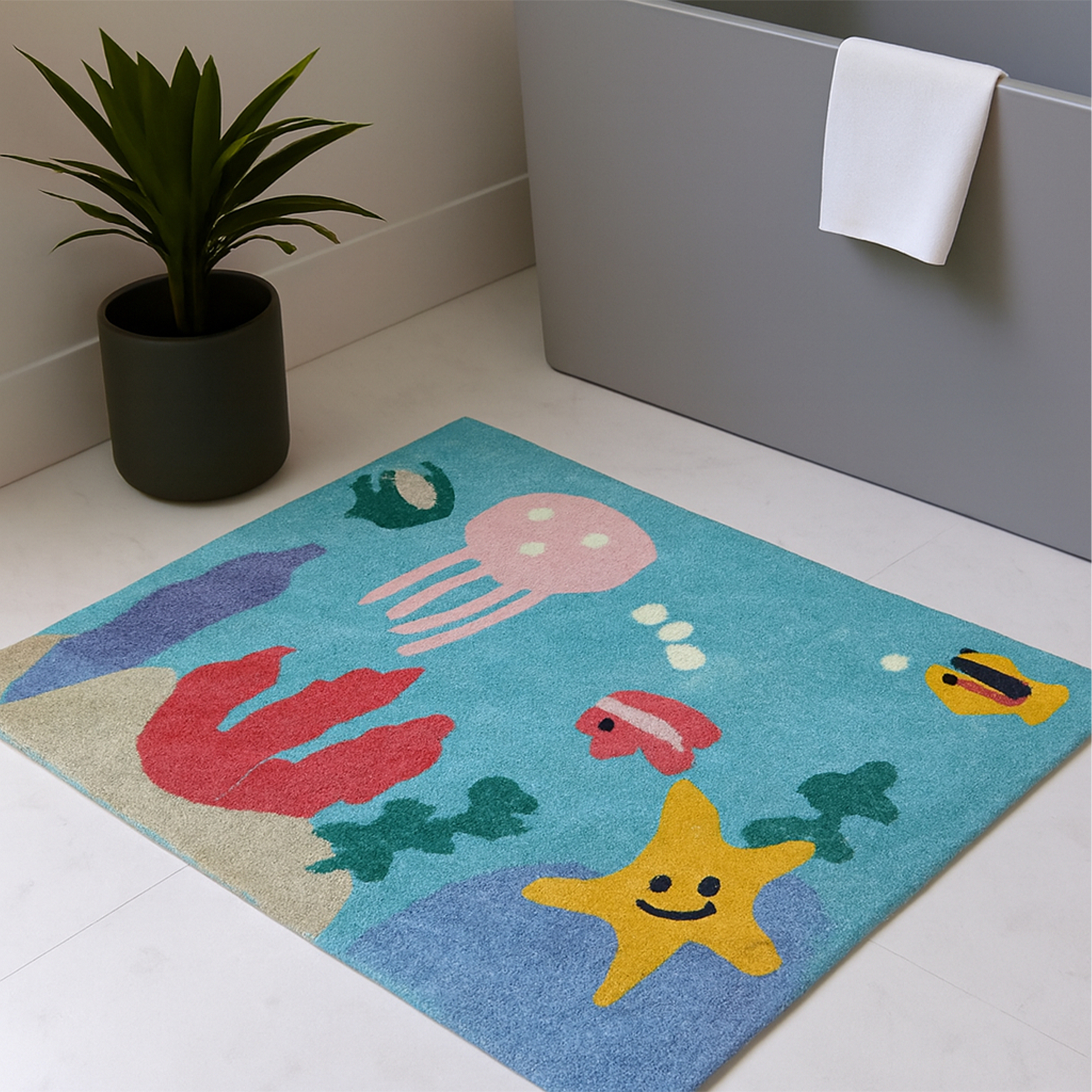 Calloway Mills 114073248 Ocean Friends 32" x 48"