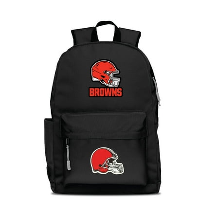 MOJO Black Cleveland Browns Two Logo Campus Backpack