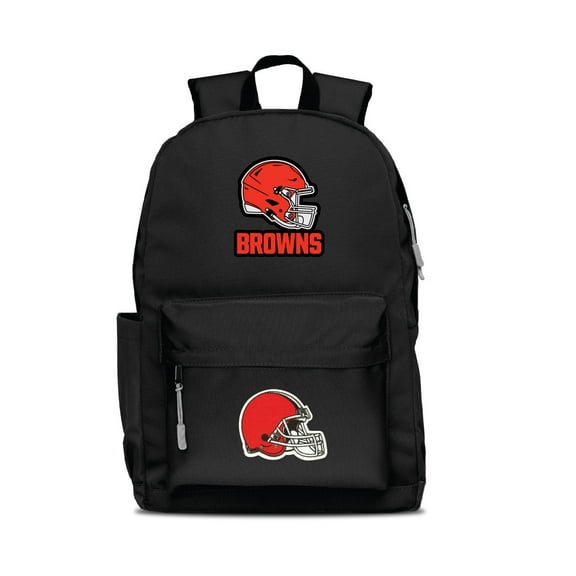 MOJO Black Cleveland Browns Two Logo Campus Backpack