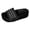 Black, variant on Womens Cloud Slides with Arch Support Pillow Soft Cushion Platform Sandals Shining Rhinestone Non Slip Rubber Open Toe Slippers Pink Size 6.5