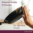 thumbnail image 3 of Anolon Advanced Home Hard-Anodized Nonstick Wide Stock Pot/Stockpot (7.5-Quart, Onyx), 3 of 8