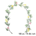 thumbnail image 2 of Tyidzon Easter Garland Easter Eggs Flowers Garland Decor, Spring Artificial Flowers Floral Decorations for Fireplace, Mantle, Table & Indoor Home Decor, 2 of 7