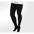 thumbnail image 2 of Juzo 2001 Soft Closed Toe Thigh Highs w/ Silicone Band Border - 20-30 mmHg Reg Black II, 2 of 7