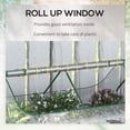 thumbnail image 2 of AsterOutdoor Galvanized Raised Garden Bed Planter with Mini PVC Greenhouse Cover, 72.75" L x 37.5" W x 36.25" H, 2 of 10
