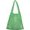 Green, variant on Women Small Crochet Tote Handbag Cotton Top Handle Bag Summer Mesh Beach Bag Drawstring Fishing Net Bag Clutch Handbag