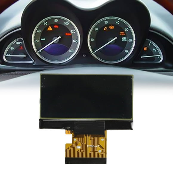Car Instrument Repair Display For Mercedes For R230/SL350/SL500/SL55/SL65 For AMG Black LCD Display Gauge Sets Dash Panels