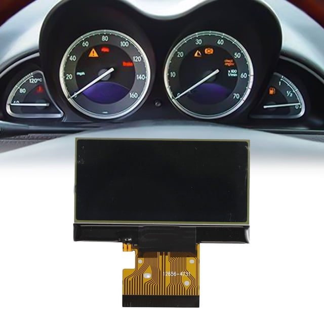BUYISI Affichage de Réparation d'Instrument de Voiture pour Mercedes pour R230/Sl350/Sl500/Sl55/Sl65 pour Amg Écran Lcd Noir Ensembles de Jauge Panneaux de Tableau de Bord