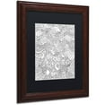 thumbnail image 2 of Trademark Fine Art "Mixed Coloring Book 53" Canvas Art by Kathy G. Ahrens, Black Matte, Wood Frame, 2 of 4