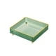 thumbnail image 5 of Caja de almacenamiento de cosméticos de escritorio de cristal de lujo ligera, canasta de almacenamiento de artículos diversos, caja de acabado de cocina, caja de almacenamiento de dormitorio, 5 of 6