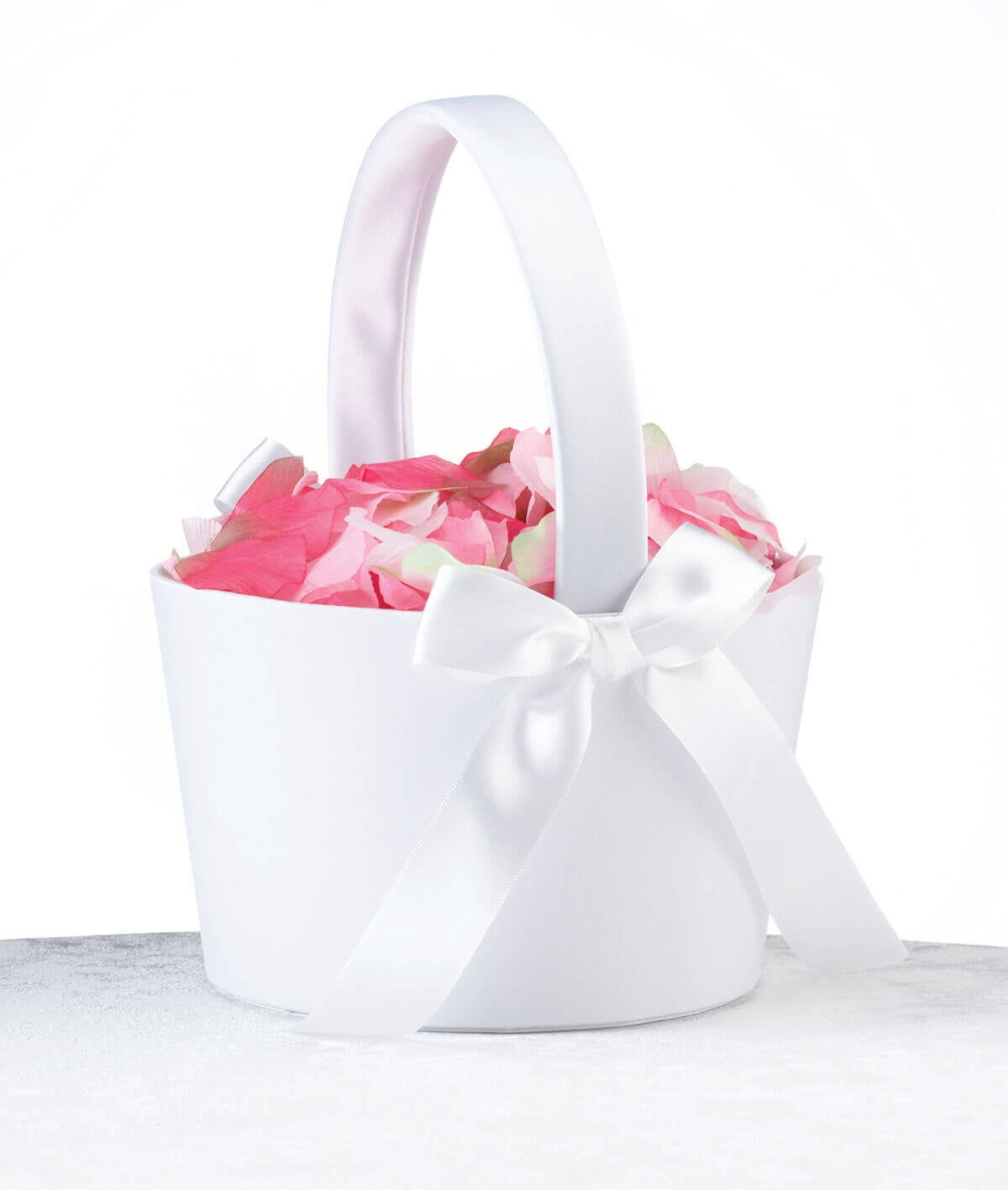 big flower girl baskets