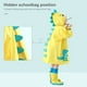 thumbnail image 4 of Chubasqueros para niños, chubasquero para niños de dibujos animados en 3D, chubasquero para niños pequeños y niñas (amarillo, grande) JAMW Sencillez, 4 of 5