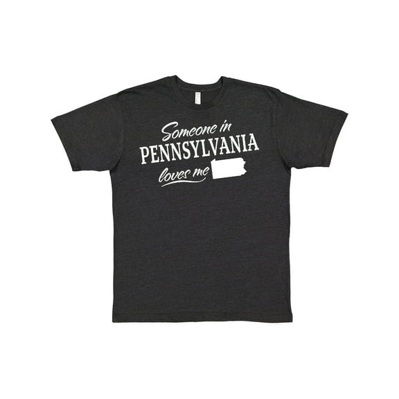 Inktastic Someone in Pennsylvania Loves Me T-Shirt