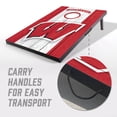 thumbnail image 2 of YouTheFan NCAA Wisconsin Badgers 2' x 3' MDF Cornhole Game, 2 of 6