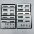 thumbnail image 4 of Pocket Sized Solar Calculator 3.35x2.09Inch Lightweight ABS Plastic Work Essential, 4 of 8