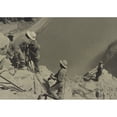 thumbnail image 2 of Workers At Boulder Dam Site In 1934. They Are High Scalers Drilling On Canyon Walls Above The Colorado River., 2 of 2