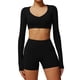 thumbnail image 1 of Conjuntos de entrenamiento for mujer, 2 piezas, sujetador deportivo, camiseta sin mangas, polainas de cintura alta, gimnasio, Yoga, ropa activa, Top de entrenamiento for mujer, 1 of 6