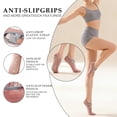 thumbnail image 6 of YOMYM Crisscross Strap Non Slip Yoga Socks, Women Ballet Silicone Grip Anti Skid Pilates Barre Workout SocksPerfect for US 5-9, 6 of 9