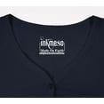 thumbnail image 7 of Inkmeso Solid Button Henley T-shirt For Womens Casual BasicLong SleeveTee T-shirts, 7 of 7