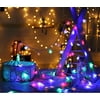 Star Fairy Lights, 6M 40Pcs LED Battery Powered String Lights, Two Mode Monochrom and Shining Decoration Lightning for Christmas Wedding Birthday Valentine Party Bedroom Indoor&Outdoor (Colorful)