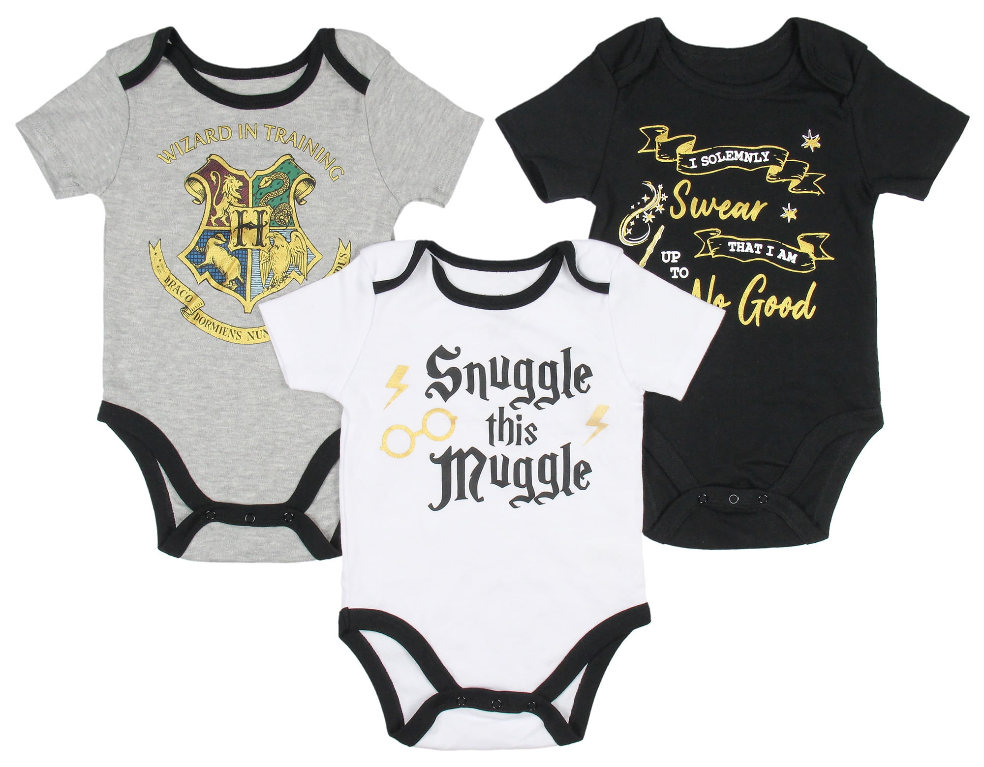 Infant Funny Shower T-SHIRT Harry Potter "Mischief Managed" Onesie for unisex 