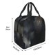 thumbnail image 3 of Easygdp Black And Gold White Horse Bolsa Térmica Premium - Tela Oxford Impermeable, Gran Capacidad, Bolsillo Frontal, Unisex para Trabajo, Escuela, Actividades al Aire Libre y Picnics, 3 of 8
