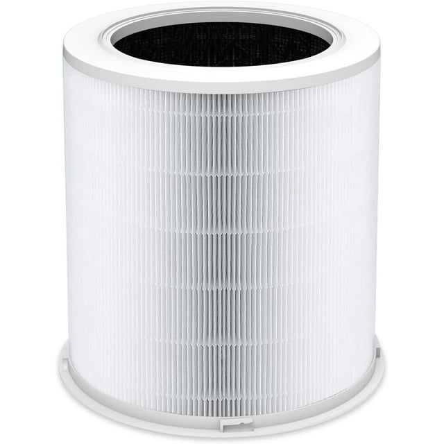 HAHDAXIA AP401/AP402 Replacement H13 HEPA Filter Conventional Filter White, Activated Carbon, Original