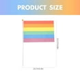 thumbnail image 4 of 30Pcs Polyester Rainbow Flag LGBT Pride Flag Portable Outdoor Banner for Party, 4 of 8