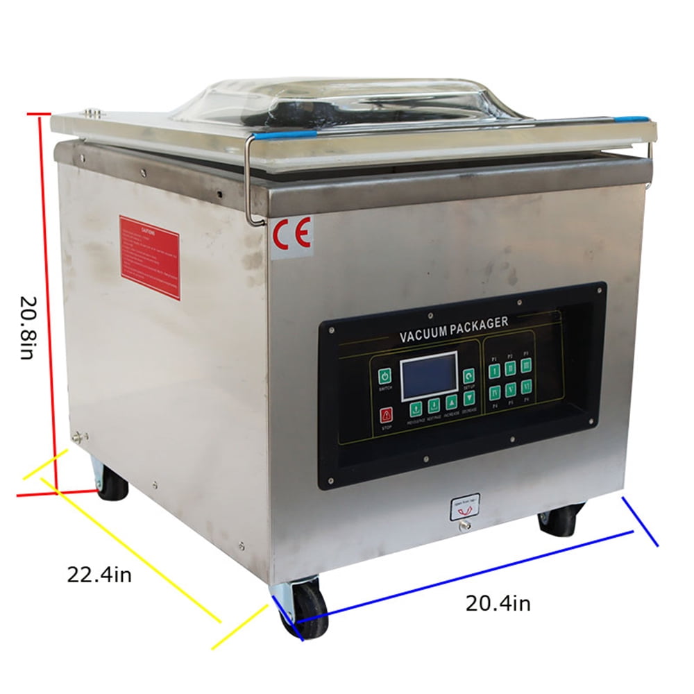 PreAsion Vacuum Packaging Machine DZ450 Single Chamber Desktop Meat Aquatic Products Vegetables Sealing