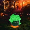 thumbnail image 5 of Halloween Decorations, Large Witches Cauldron on 32" Tripod with String Lights, Hocus Pocus Decor, Witches Cauldron for Yard Patio Garden Home Decor, 5 of 5