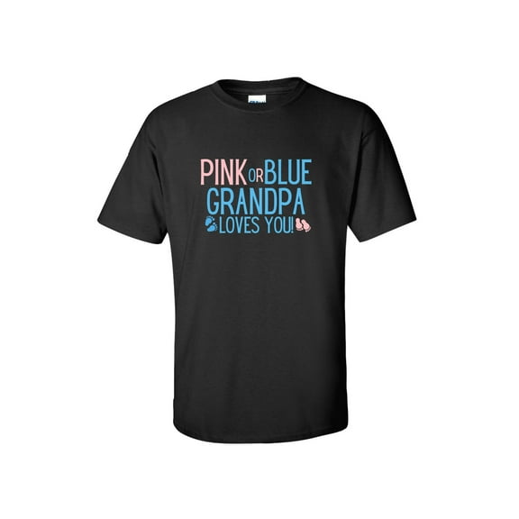 Pink Or Blue Gender Reveal-GRANDPA