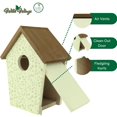 thumbnail image 3 of Decorative Bluebird House Wild Wings Spring Ivy White, 3 of 6