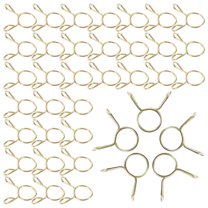 FUEENIRVA Fuel Line Hose Clamp Steel For Mechanic Repairs 100Pcs