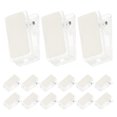 thumbnail image 1 of TABLETREANDS 60Ud Clips Plásticos Transparentes Con Resorte Para Sujetar Credenciales Y Tarjetas, 1 of 8