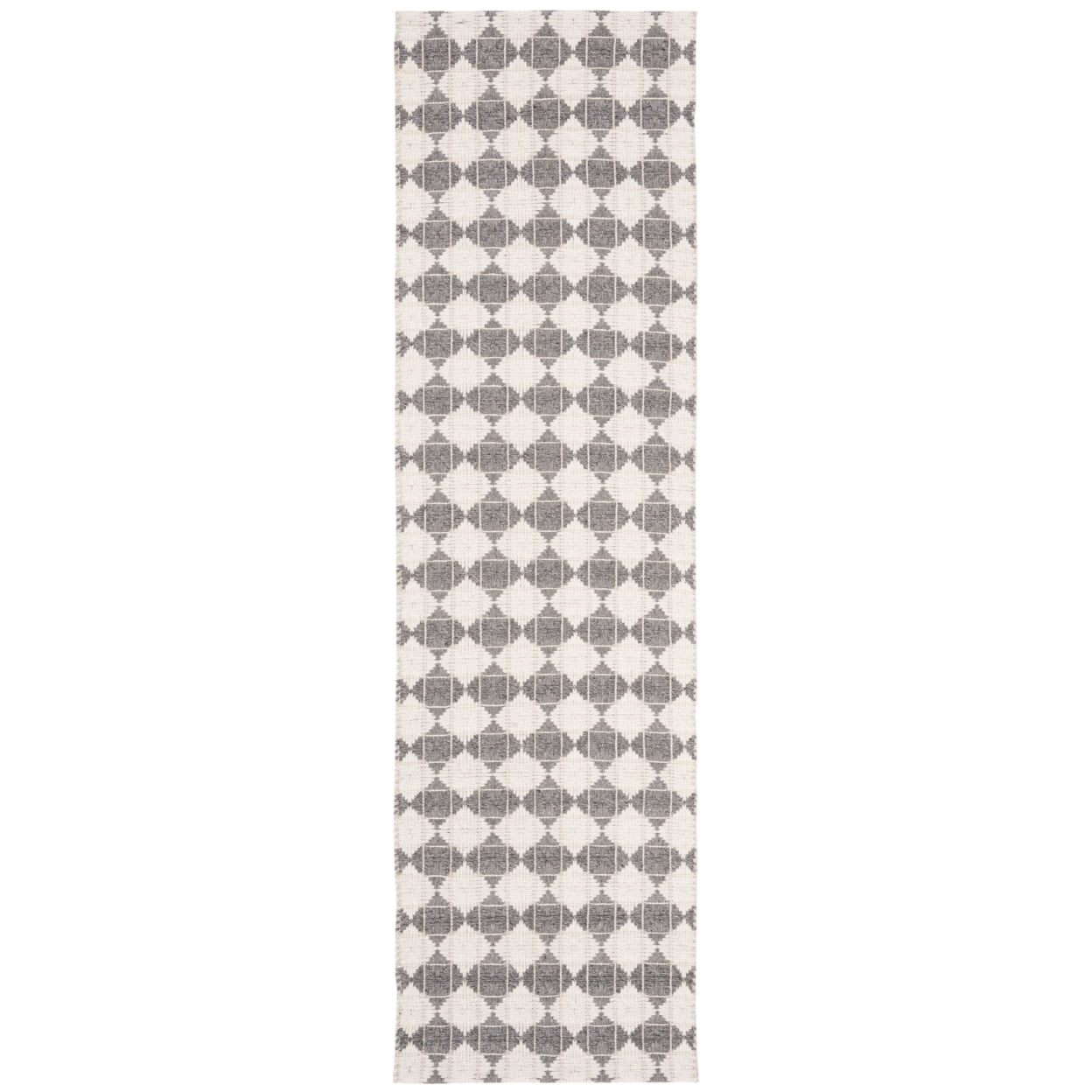 SAFAVIEH Natura Quincy Braided Geometric Area Rug, Grey/Ivory, 5' x 8'