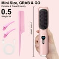 thumbnail image 6 of Wetene Wireless Hair Straightening Comb, Portable USB Charging Curling Iron, Electric Styling Comb, Rechargeable Hair Care Tool, 6 of 6