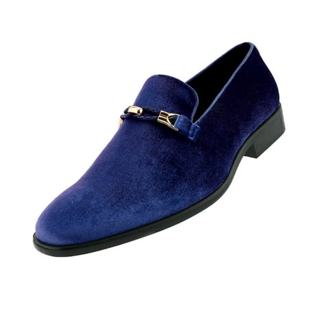 

Amali Aller Slip On Smoking Slippers Men s Tuxedo Velvet Dress Shoe Loafers