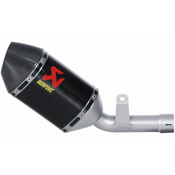 Akrapovic Carbon Shorty Slip-On Exhaust Muffler for 2006-2007 GSX-R 600/GSX-R 750 (S-S6SO5-TC)