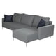thumbnail image 2 of Love-Chaise Derecho Oviedo Gris, 2 of 8