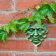 thumbnail image 4 of Promotion!Escultura de arte de pared de hombre verde, decoración caprichosa del hogar, madera tímida, decoración misteriosa, cara de árbol, decoración misteriosa, escultura de pared de 8 pulgadas, 4 of 4