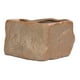 thumbnail image 3 of Macetas de cerámica shamjiam Maceta de forma de piedra grande Estilo A con orificio de drenaje, 3 of 8
