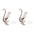 thumbnail image 1 of Soporte de cisne de Cubiertos Gloria base Decorativa para Decoración Comedor Plata, 1 of 9