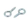 thumbnail image 2 of Gancho de tornillo autorroscante de hierro con recubrimiento de zinc, extremo redondo, 0# 24 piezas, 2 of 2
