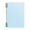 Light Blue, variant on LJMsdf Detachable Loose-Leaf Notebook Thick Smooth Paper Macaron Color Student Stationery 10.03×7.12in