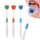 thumbnail image 1 of 3 Pz Cepillos Raspador De Lengua Limpieza Profunda, 1 of 7
