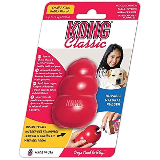 Juguete KONG Classic Rojo pequeño para Perro