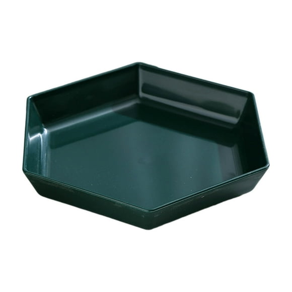 fheaev Plateau Hexagonal Grand pour Fruits Plateau pour la Maison Salon Table Basse Plateau à Bonbons Plateau pour Aliments