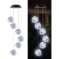 thumbnail image 3 of Outdoor Iridescent Party Chimes: Solar Rose Wind Lights For Yard Gifts, 3 of 5