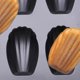 thumbnail image 2 of 2 Pack Nonstick Madeleine Pan, 12-cup Heavy Duty Shell Shape Baking Cake Mold Pan.-sfygv, 2 of 5