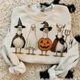 thumbnail image 1 of Boo Ghost Goose Sweatshirt, Halloween Goose Sweatshirt, Halloween Shirt, Autumn Sweatshirt, Skeleton Goose, Halloween Gifts, Funny Halloween Sweatshirt, 1 of 4