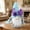 A, variant on LWVITH 11.8 Inch Gnome Figurine with Blue Flowers, Soft Plush Swedish Tomte Decor for Home Party, Year-Round Gift for Mom Women, Spring Shelf Mantel Ornament, Handmade Decor